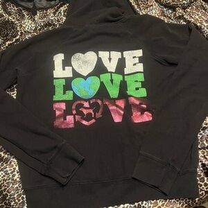 Y2K Victorias Secret Recycle Hoodie